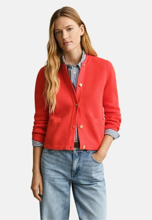 Strickjacke - perfect red