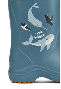 Liewood ASTON RAINBOOT UNISEX - Bottes en caoutchouc - arctic/ocean view