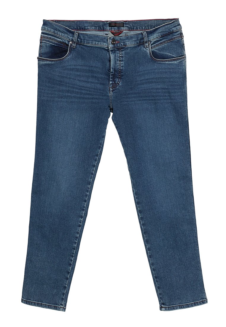 Bugatti Slim fit jeans blauwgrijs