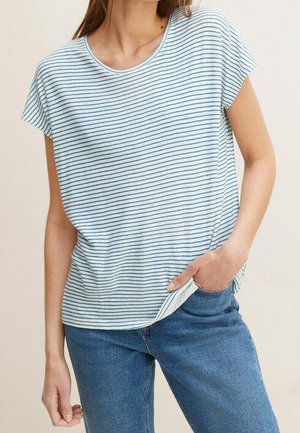 Print T-shirt - light blue