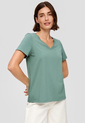 T-shirt basic - helles petrol
