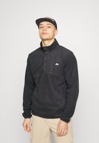 Quiksilver NO DESTINATION 2 HALF SNAP - Fleecepullover - phantom