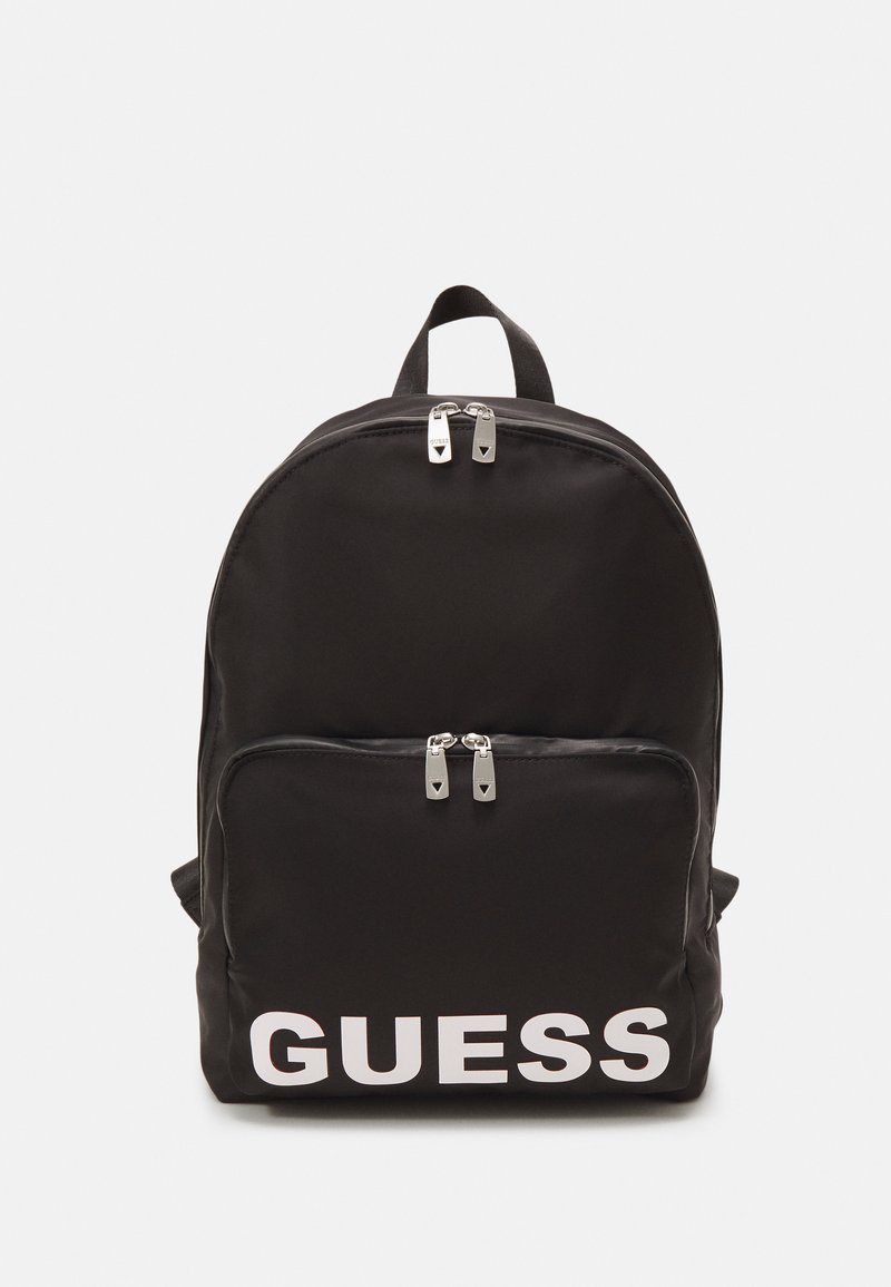 Guess MAXI LOGO BACKPACK UNISEX Rucksack black Zalando.co.uk