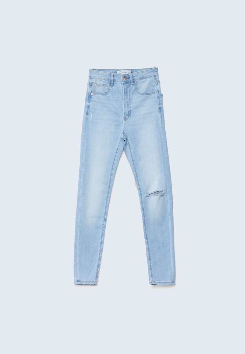 Stradivarius Jeans Skinny Fit blauw