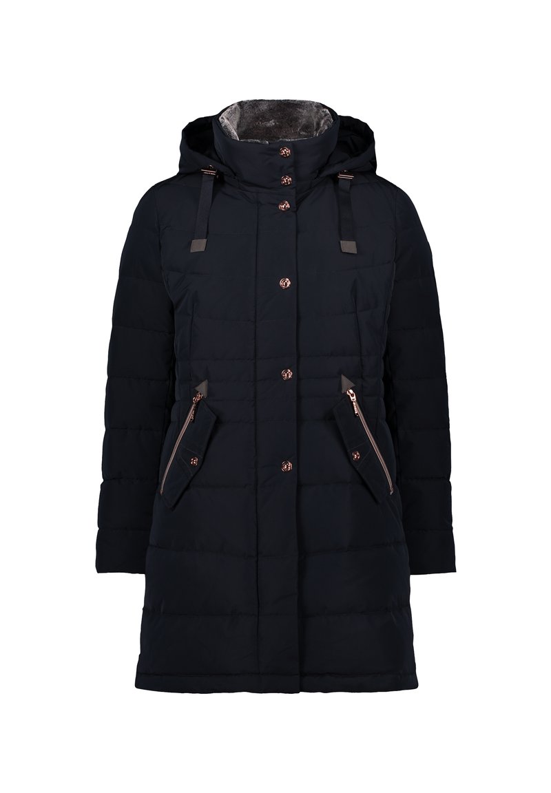 Gil Bret Mantel Dunkelblauer Mantel Mit Kapuze Oliver