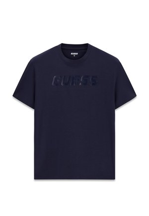 Guess, LOGO-T-SHIRT - T-shirt imprimé - dunkelblau