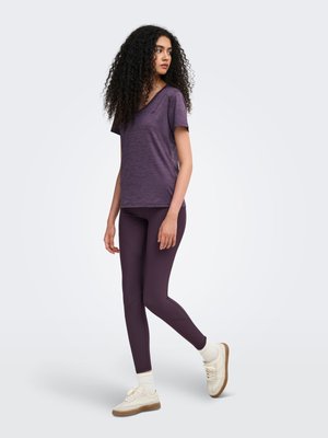 ONLY Play, ONPJANA-2 HW PCK TIGHTS NOOS - Клин - plum perfect