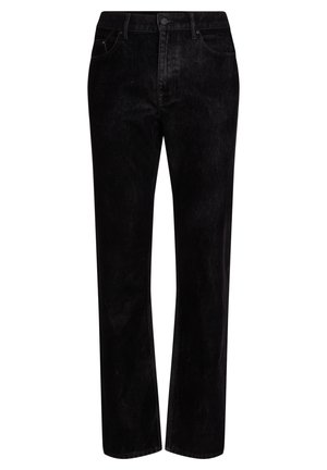 KARL LAGERFELD FLOCK - Tiesaus kirpimo džinsai - black denim