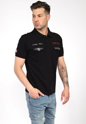 TOP GUN Poloshirt - black