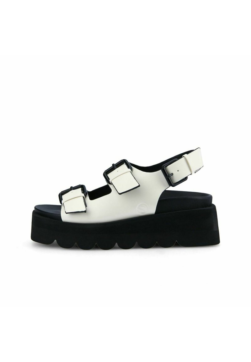 Damen Sneaker | No Name JULY Plateausandalette blanc/weiß - LL75123 Damen Sneaker | No Name JULY Plateausandalette blanc/weiß - LL75123