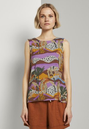 Blusa - tropical print