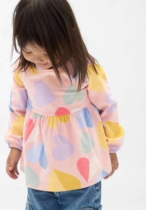 GAP BABY & TODDLER MIX & MATCH EMPIRE-WAIST TOP - Topper langermet - pink