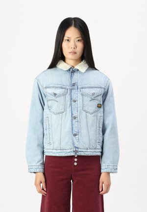 RELAXED JACKET  - Τζιν μπουφάν - sun faded cloudburst