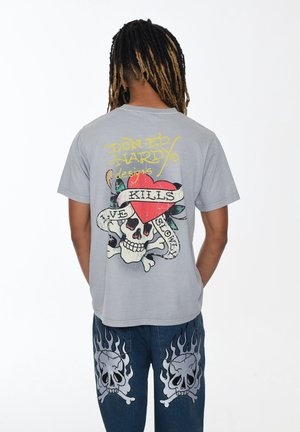 T-Shirt print - grey