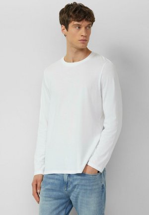 T-shirt à manches longues - weiß