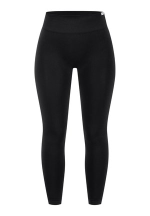 Smilodox, SLAYTON SCRUNCH EFFECT LEGGINGS SPORT FITNESS - Tights - schwarz