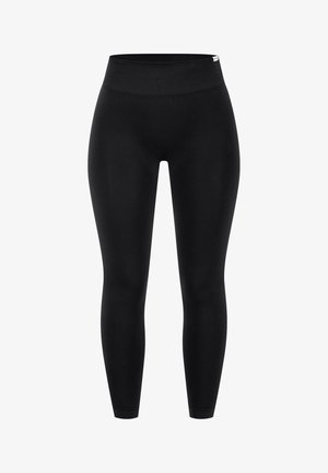 Smilodox, SLAYTON SCRUNCH EFFECT LEGGINGS SPORT FITNESS - Tights - schwarz