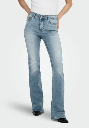 ONLY, FLARED FIT JEANS ONLBLUSH MID WAIST FLARED FIT JEANS - Jean bootcut - special blue grey denim