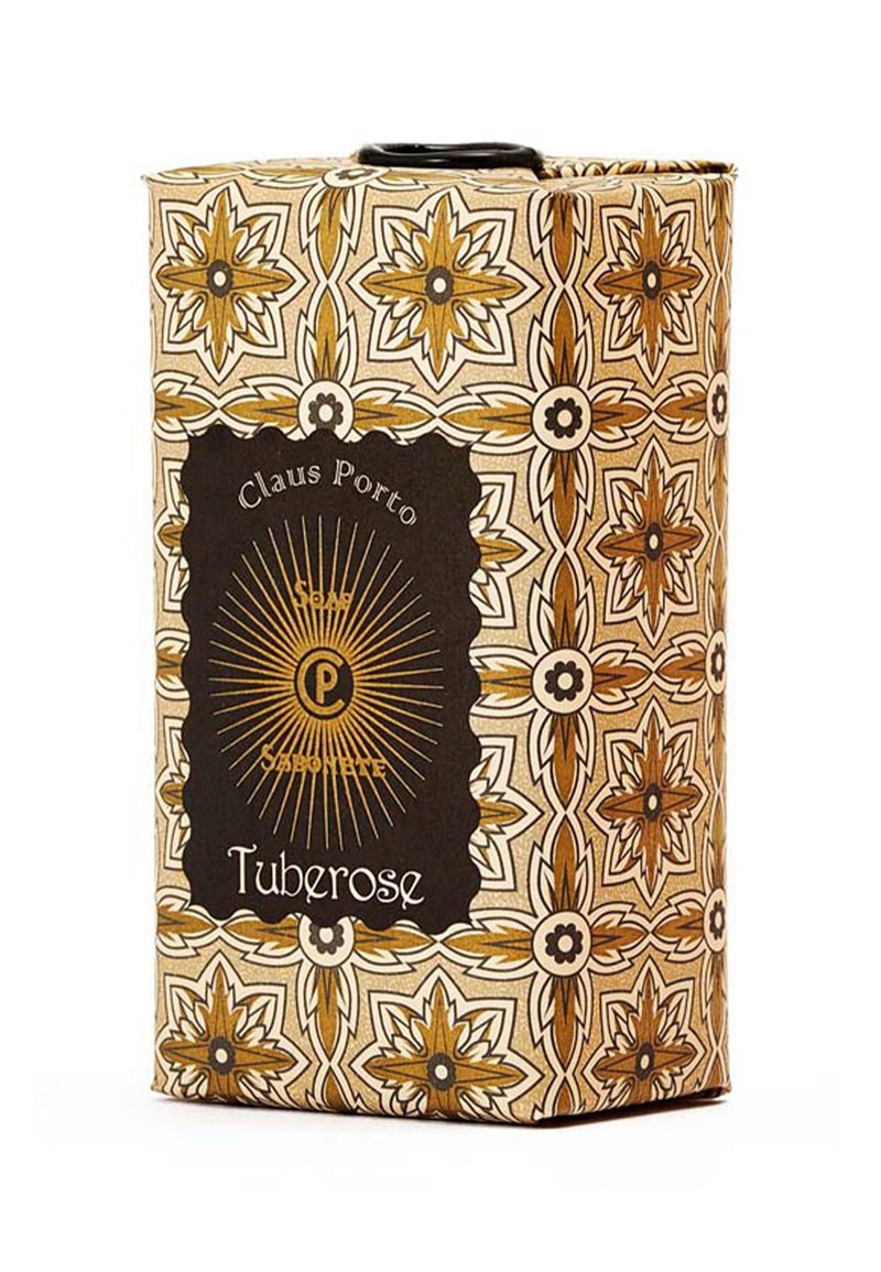 Claus Porto - CLAUS PORTO SEIFE BLACK SUMBURST TUBEROSE WAX SEALED SOAP - Zeep - transparent, Vergroten