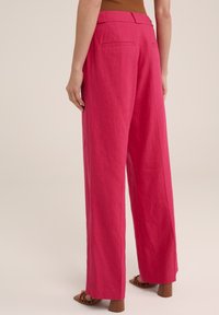 WE Fashion Auduma bikses - pink
