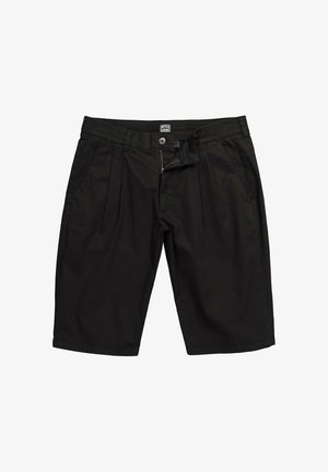STHUGE, BERMUDA SHORTS, EXTRA WIDE BAGGY FIT, TWILL, 5 POCKETS, UP TO 72 - Shorts - black