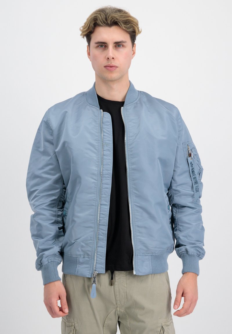 Alpha Industries - MA-1 VF LW - Bomberjacks - greyblue, Vergroten