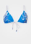 AHOY REVERSIBLE SLIDE - Haut de bikini - azure