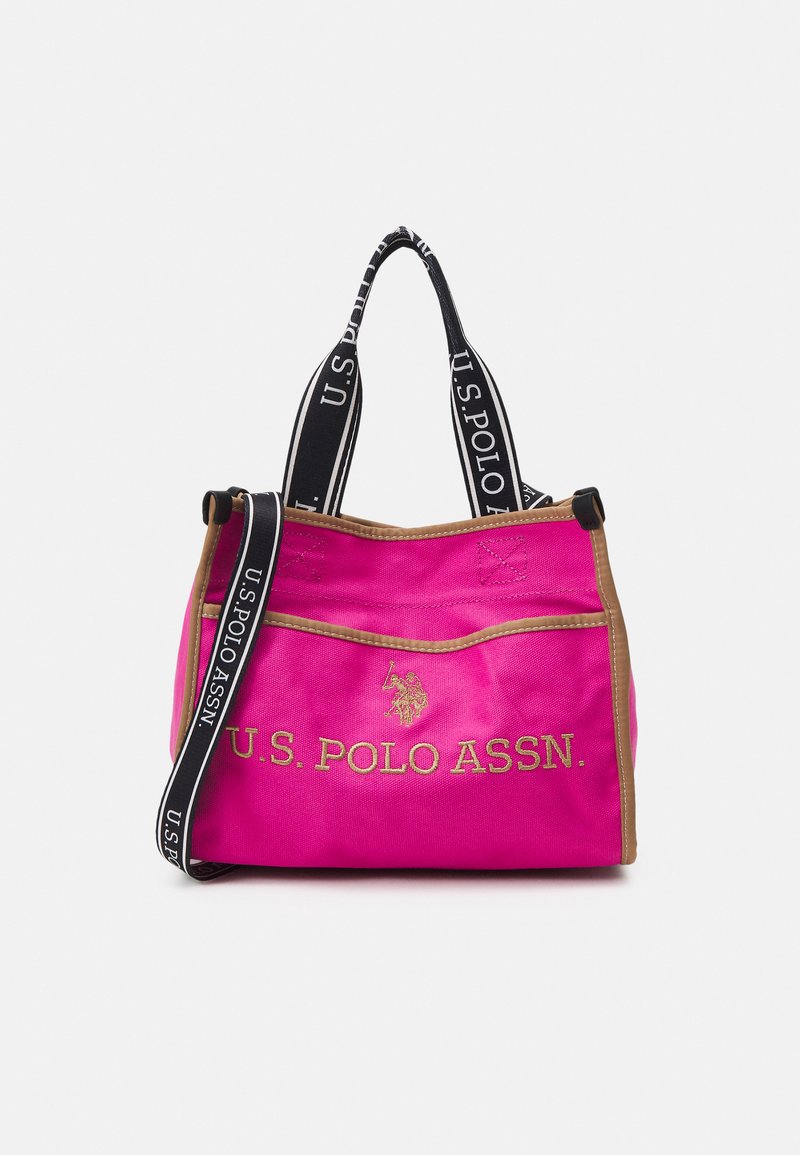 U.S. Polo Assn. HALIFAX BAG Handtas fuchsia/donkerroze Zalando.nl