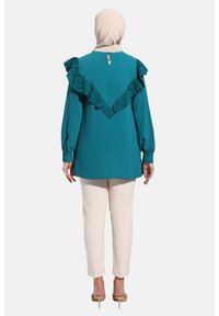 Modanisa CREW NECK REFKA - Tunica - light petrol