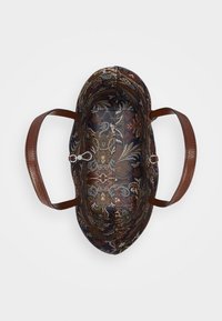 Lauren Ralph Lauren FAUX LEATHER LARGE REVERSIBLE TOTE BAG - Velká kabelka - dimora paisley/dark mahogany