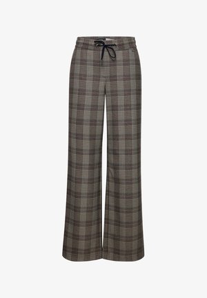 Cecil, HIGH WAIST WIDE LEG HOSE IM LOOSE FIT - Pantalon classique - truffle brown