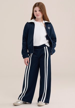 WE Fashion, Pantalon de survêtement - dark blue