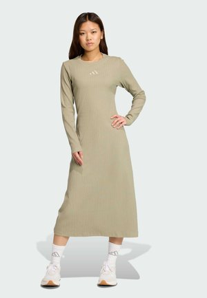 Jumper dress - silver pebble