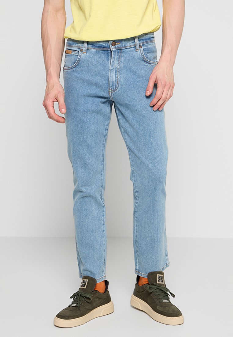 Wrangler Slim fit jeans lichtblauw