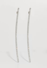 LINE EARRINGS - Earrings - silver-coloured
