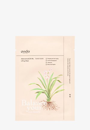 Ondo Beauty 36.5 ADENOSINE & ZHI MU LIFTING MASK 5 UNIT PACK - Ansigtsmaske