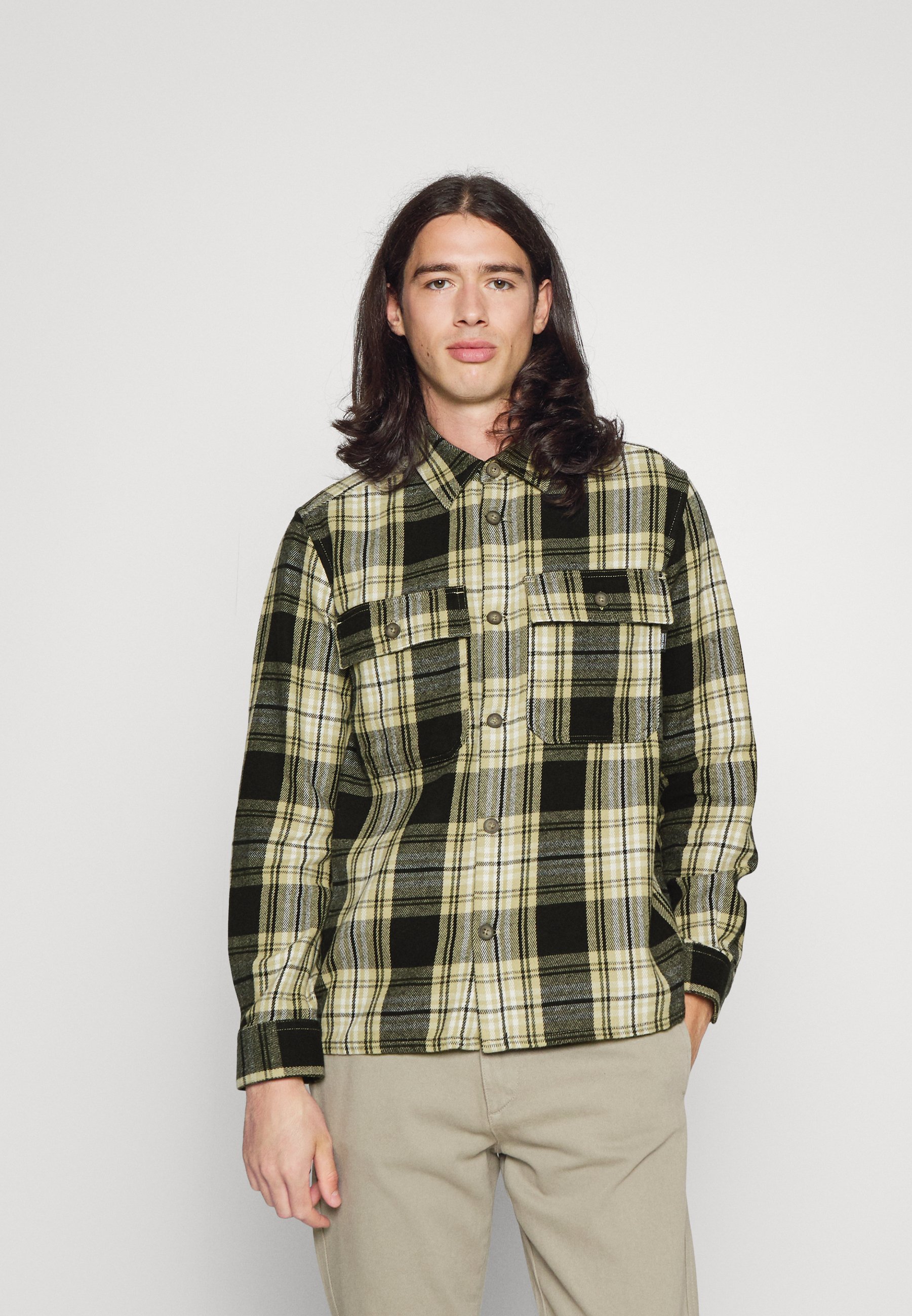 Only & Sons ONSMILO CHECK OVERSHIRT - Camicia - brown/marrone