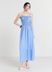 Calliope Vestito lungo - celeste