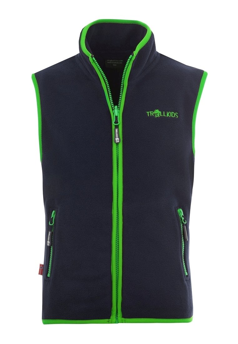 Trollkids Bodywarmer blauw Trollkids Bodywarmer blauw