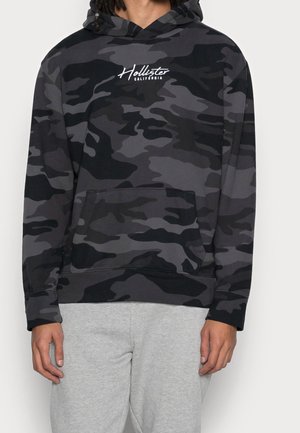 Jersey con capucha - black