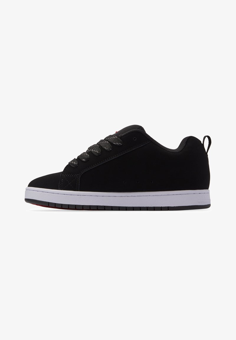 DC Shoes COURT GRAFFIK UNISEX - Sporta apavi - bw black white red