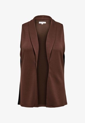 ONLY Carmakoma CARLEAH - Vest - shaved chocolate
