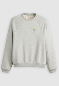 PRIDE RELAXED CREW UNISEX - Collegepaita - medium vintage heather grey