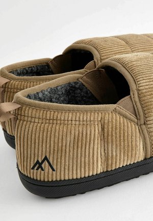 QUILTED - Slip-ins - tan brown