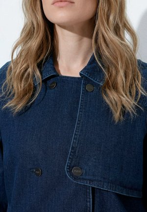 Ulla Popken, Cowboyjakker - blue denim