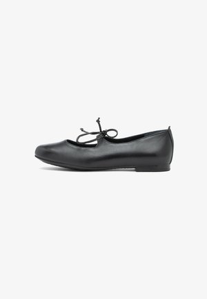 RYŁKO, Ankle strap ballet pumps - schwarz