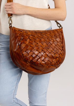 Gusti Leder, Sac bandoulière - light brown