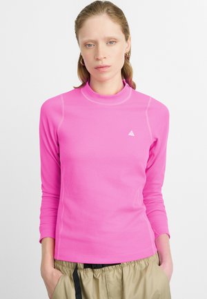Pikkade varrukatega topp - hyper pink/summit white