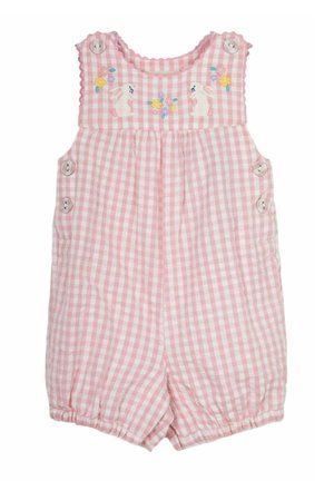 APPLIQUÉ GINGHAM - REGULAR FIT - Latzhose - pink bunny