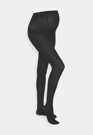 WOMEN PREMIUM MATERNITY TIGHTS - Pėdkelnės - black